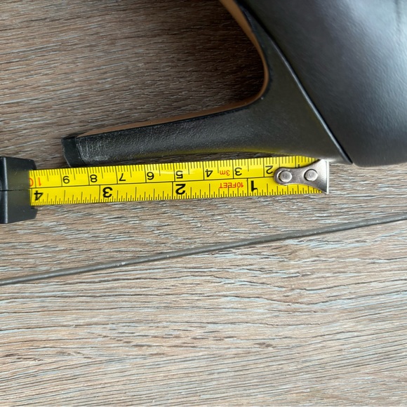 LODI smoke grey leather sexy evening heels - Picture 13 of 14